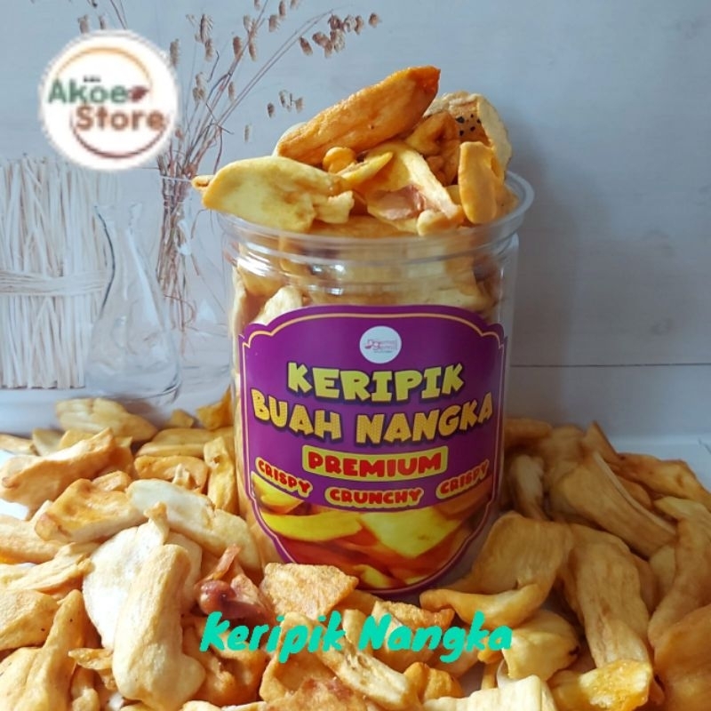 

Keripik Nangka Jackfruit Chips keripik Buah Nangka Kualitas Premium