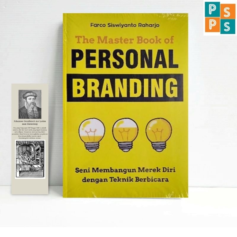 BUKU ORIGINAL The master book of personal branding Penerbit AHE