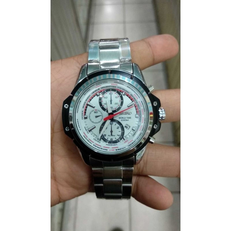 jam tangan sport pria quartz seiko fashion watch jam pria