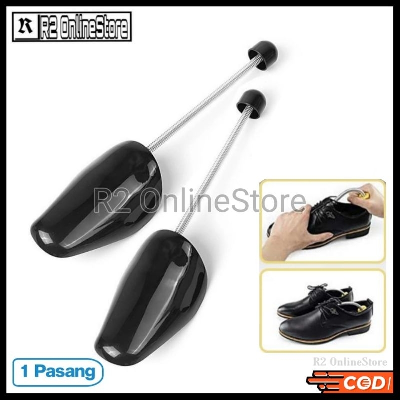 1 Pasang Spring Shoe Tree Shoes Saddle Catokan Penyangga Sepatu - Perawatan Penyangga Catokan Sepatu