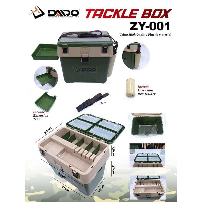 Box Pancing Daido ZY-001 dan ZY 002