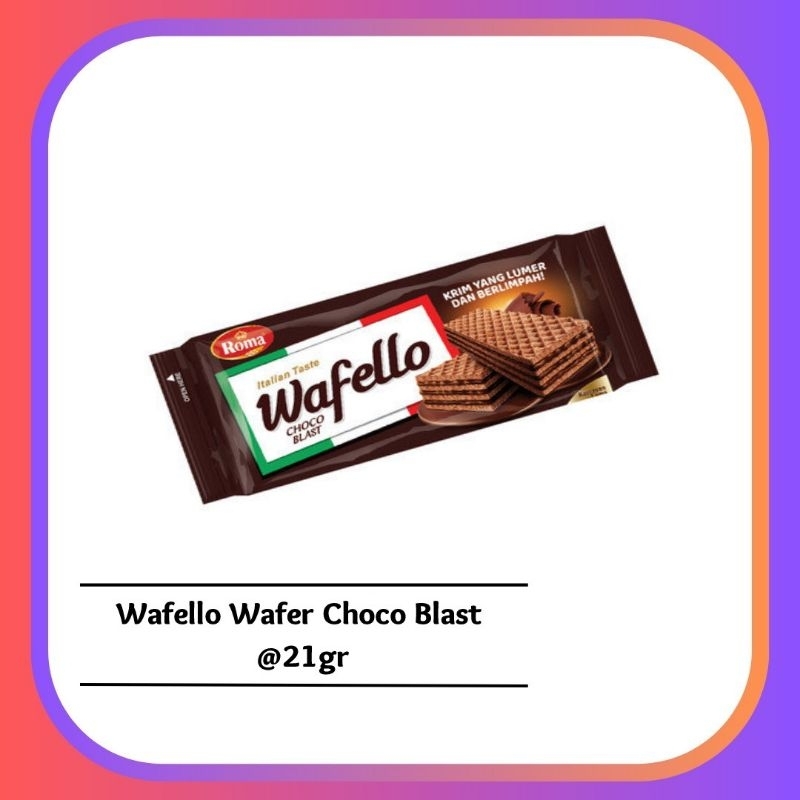 

Wafello Coklat Wafer @21gr