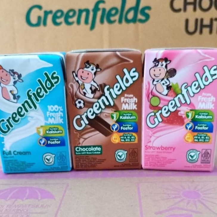 

TPTG9188 COD SUSU GREENFIELDS UHT 105ML 105 ML DUS KARTON KARDUS