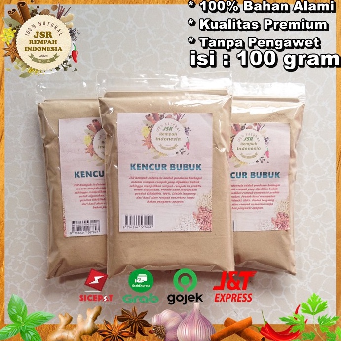 

[✎L37(] KENCUR BUBUK ASLI ISI 100 GRAM BUMBU DAPUR JSR REMPAH [44]
