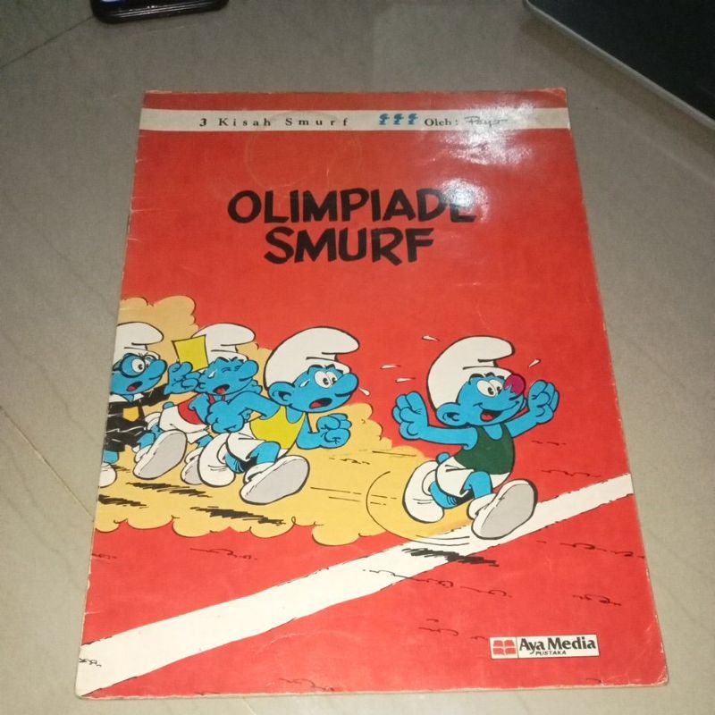 Komik 3 Kisah Smurf: Olimpiade - Peyo