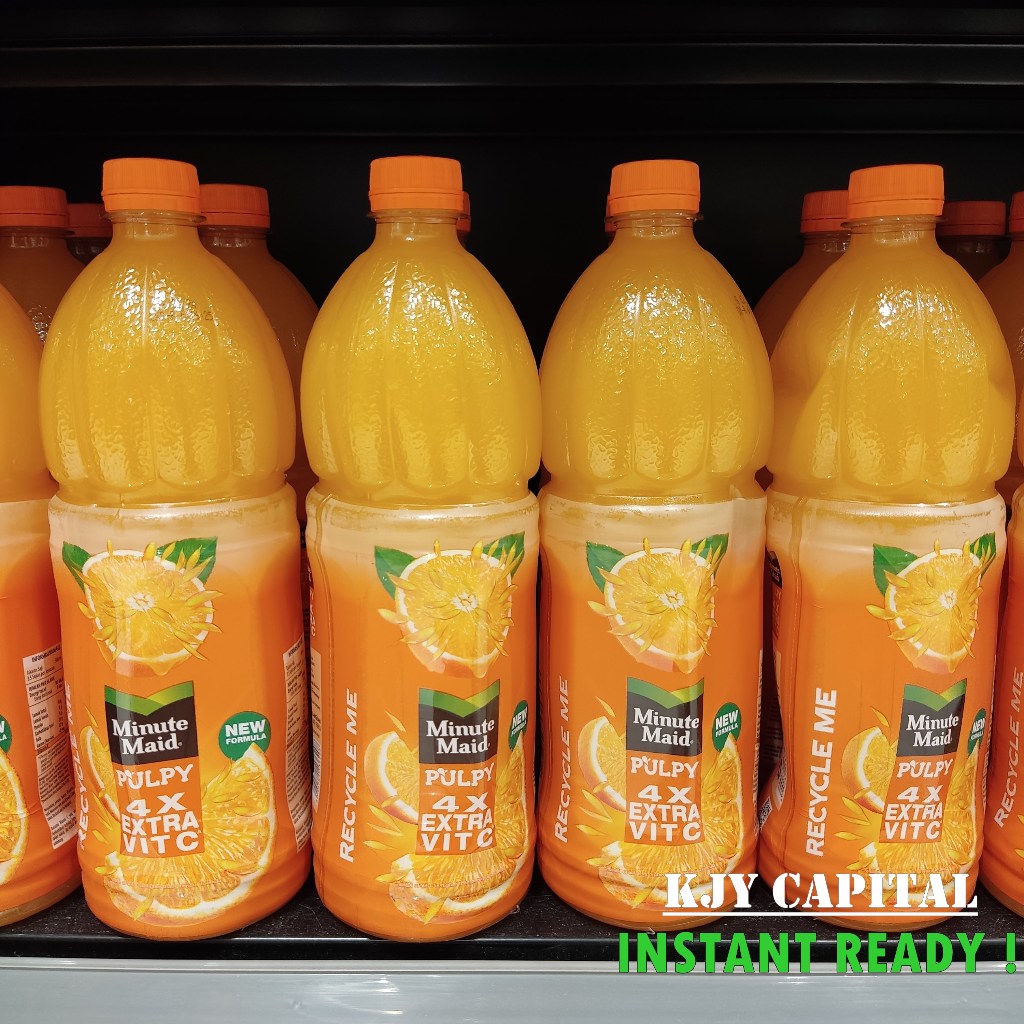 

MINUMAN MINUTE MAID PULPY ORANGE BOTOL 1L / PULPY ORANGE / MINUMAN BOTOL