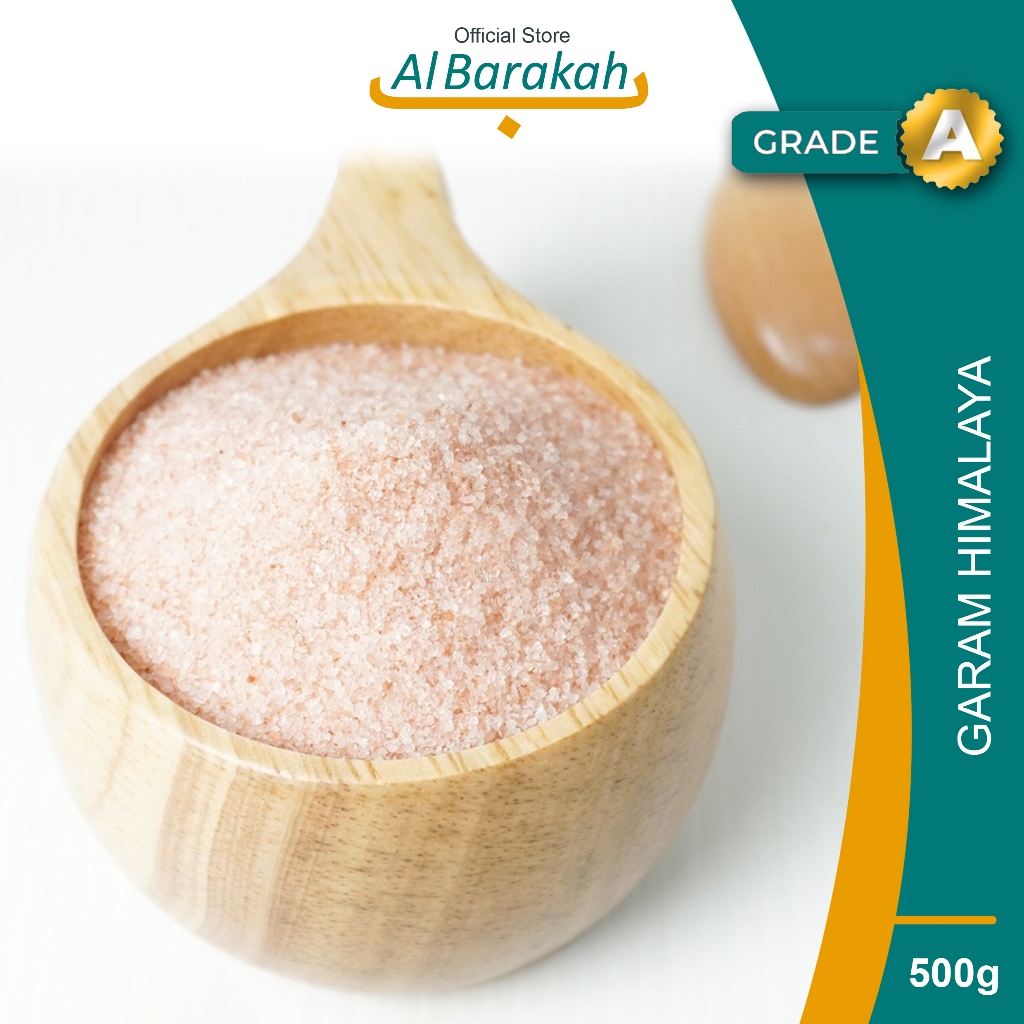 

Garam Himalaya 500gr Himalayan Pink Salt Alami Natural