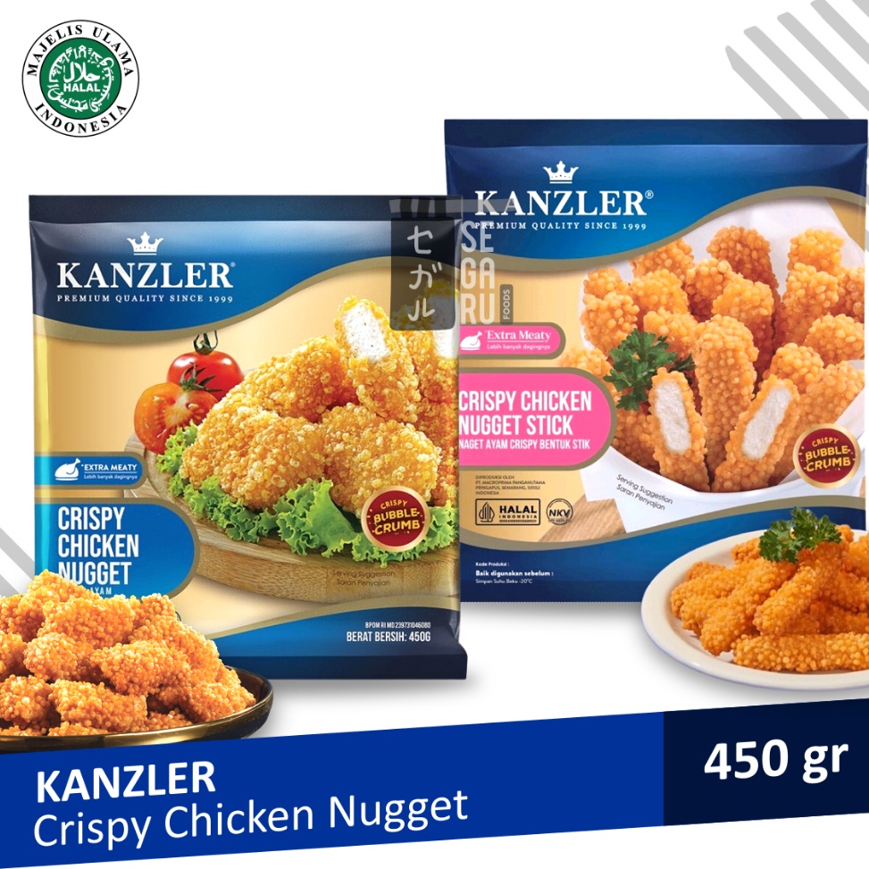 

SRGM1100 TERBARU KANZLER Crispy Chicken Nugget Ayam 450gr