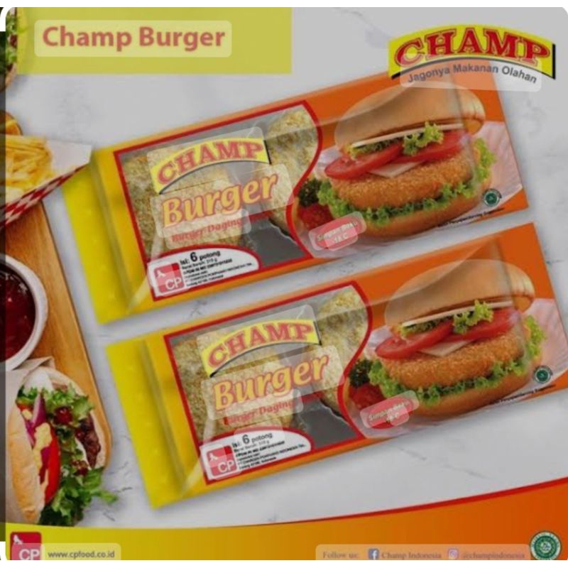 

CHAMP BURGER 320 GRM