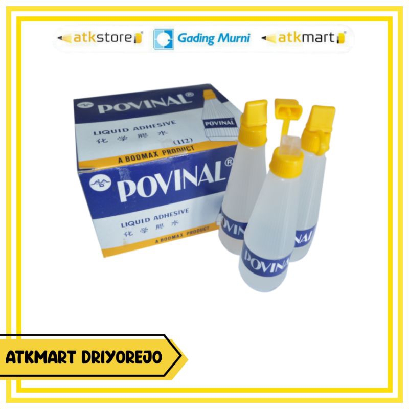 

POVINAL LEM 112 BESAR 75ML - LEM KERTAS - GLUE