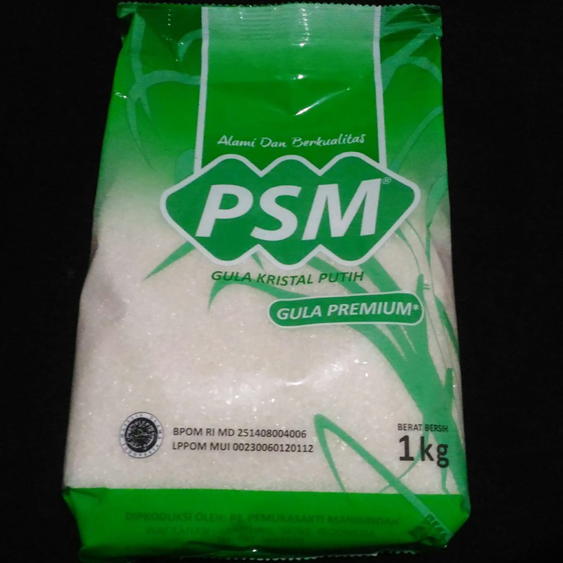 

GULA PASIR PSM KRISTAL PUTIH ALAMI BERKUALITAS PREMIUM