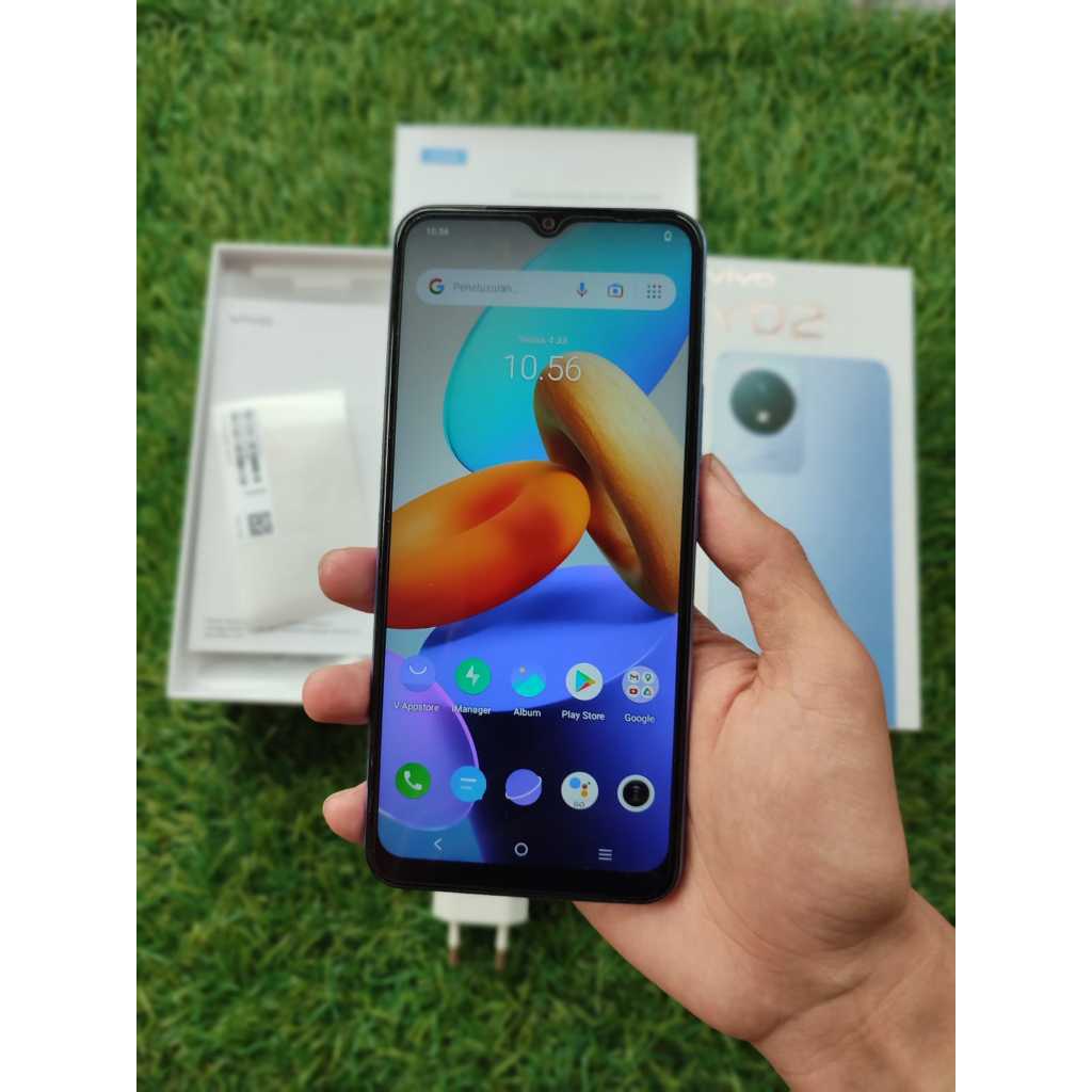 VIVO Y02 SECOND 3/32GB HP SECOND HANDPHONE SECOND HP SEKEN HP BEKAS HP MURAH