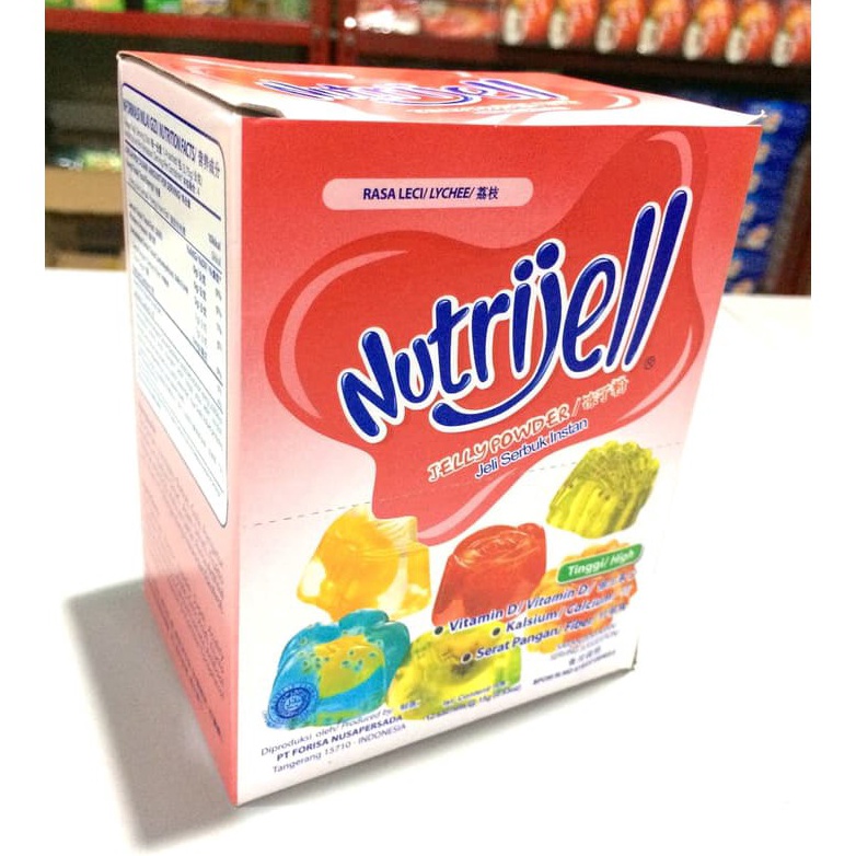 

St0k B4nyak nutrijell ekonomis nutrijell 10gr nutrijel buah 10gr per box 12 sachet [228]
