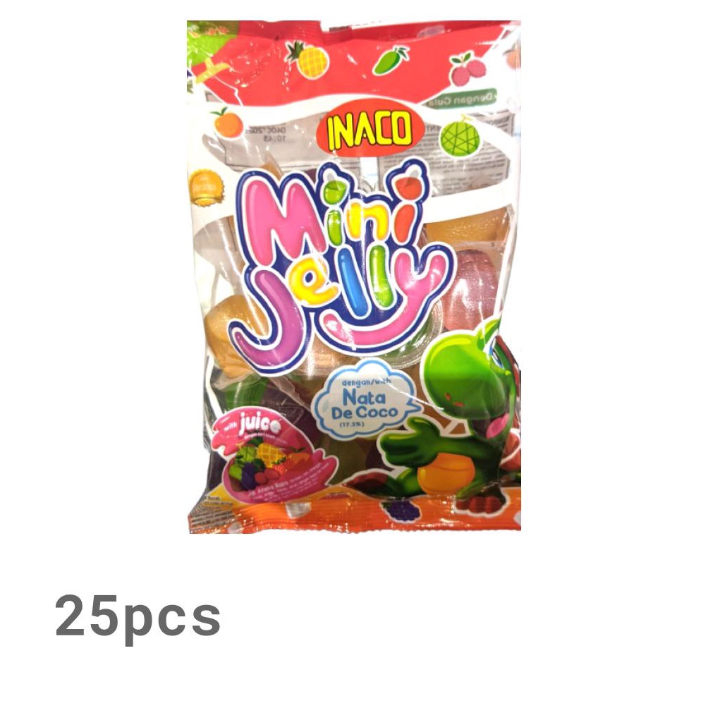 

[℗O60➢] Inaco Mini Jelly Juice 25 pcs [238]