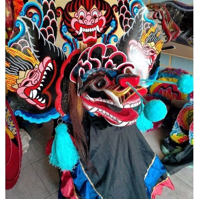 mainan anak topeng caplok caplokan barong barongan