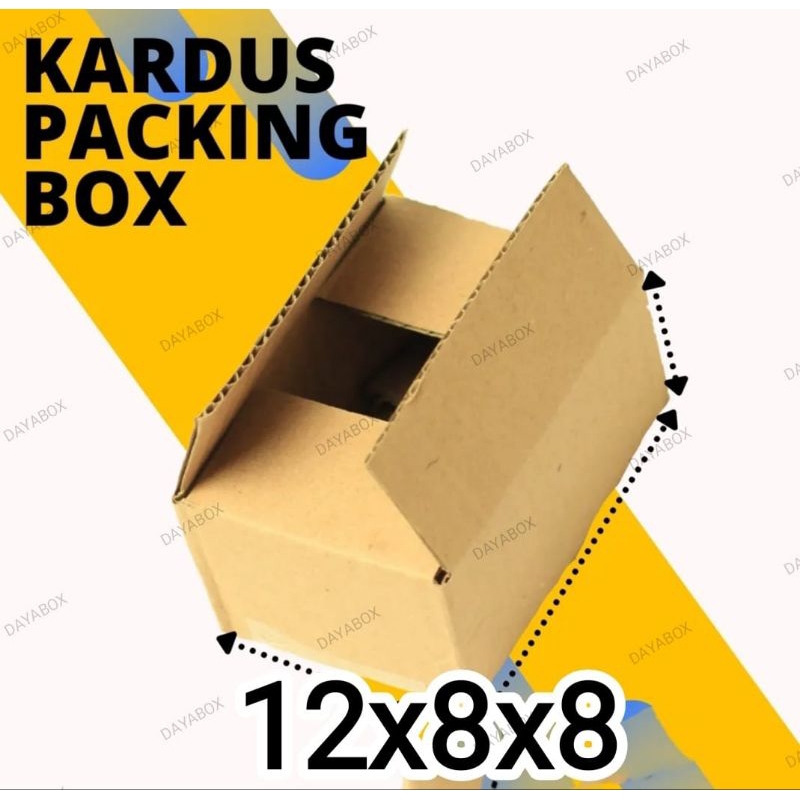 

PROMO BOX KARDUS PACKING UK 12X8X8 CM