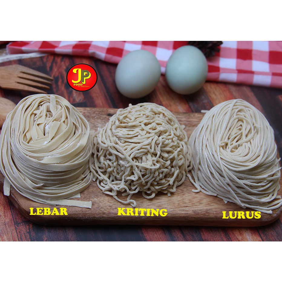 

LJLH2267 (COD )NEW_PRODUCT Mie mentah untuk bakmie mie ayam dan yamin/spesial telur bebek