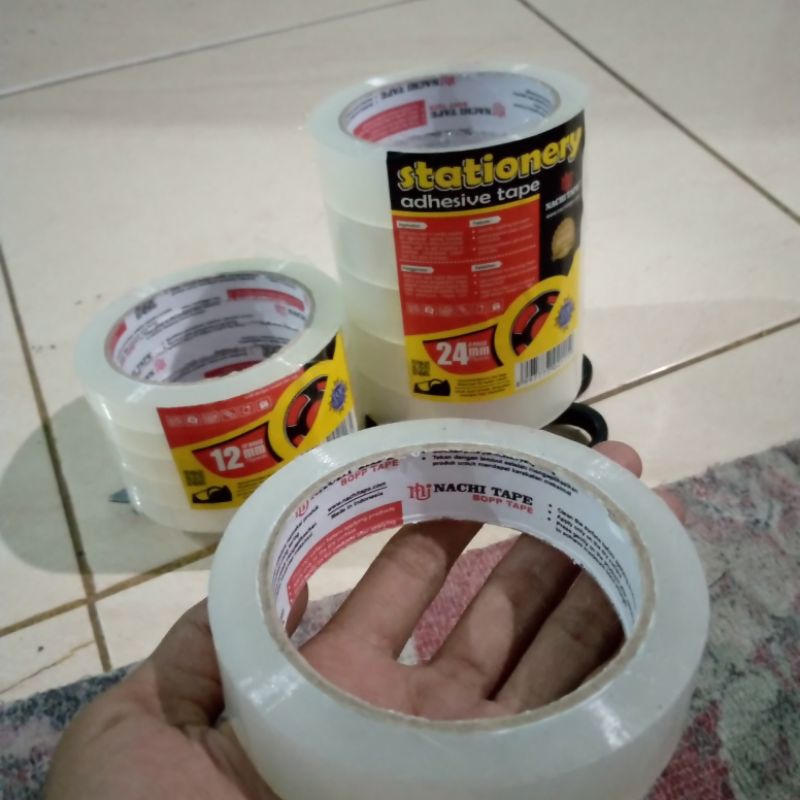 

ISOLASI SOLASI NACHI TAPE 12MM DAN 24MM BENING