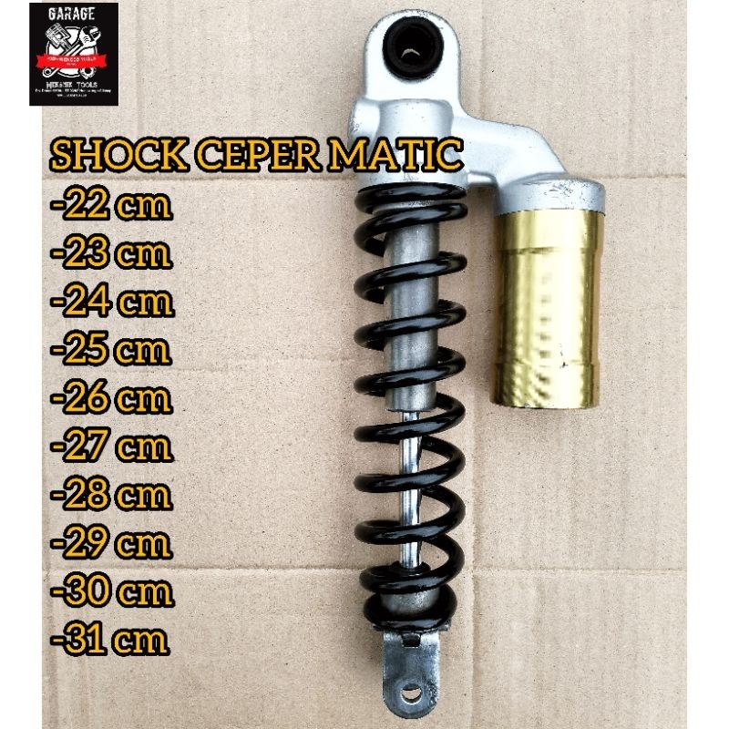 Shock Downsize Ceper Belakang Lexi X-Ride Freego Xeon Mio Beat Vario Nmax Pcx Scoopy Xeon Mio 3 all 