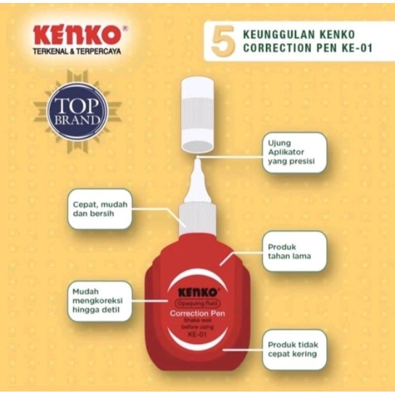 

Tip-Ex Original Tipe X Kenko Tipe-x Correction Pen Harga Murah Meriah