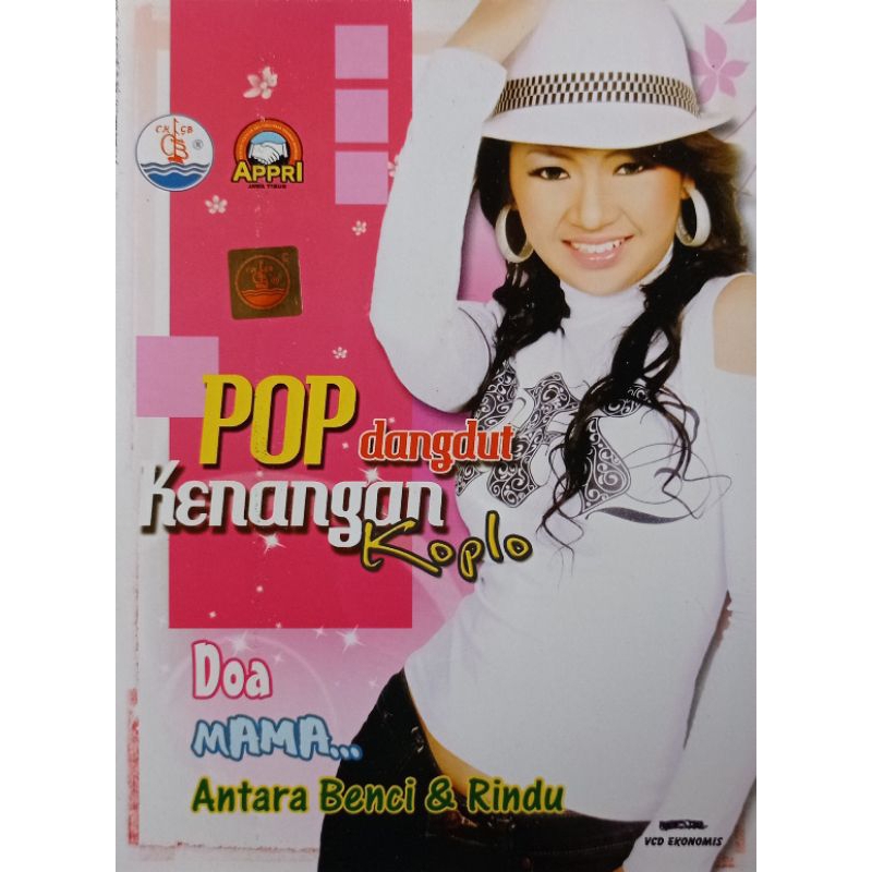 VCD Original Album Pop Dangdut Koplo Kenangan Ratna Antika, Rena KDI, Ina Samantha Dll