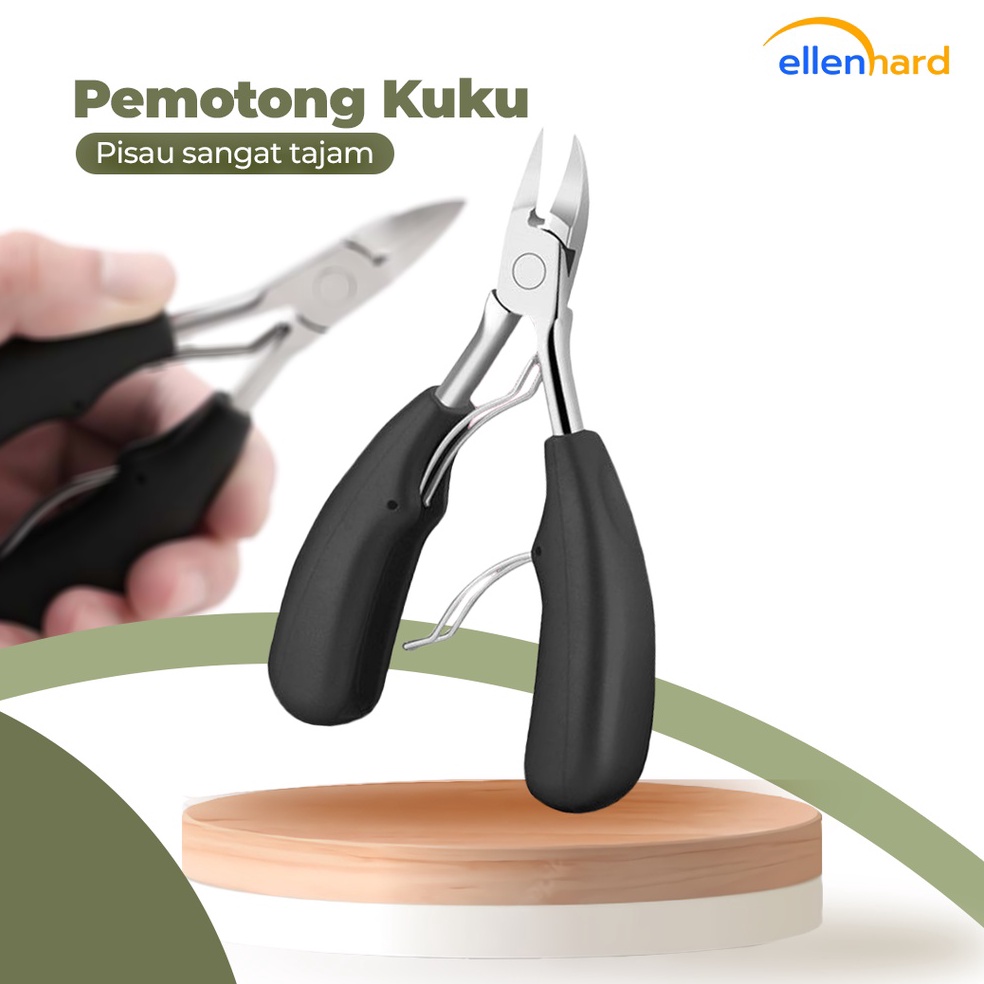 Lagi Bagus Gunting Kuku Miring Jempol Kaki Anti Cantengan Nyeri Toe Nail Clipper