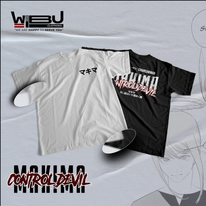 Kaos Anime | Chainsawman | Makima | Devil Control | Waifu Makima