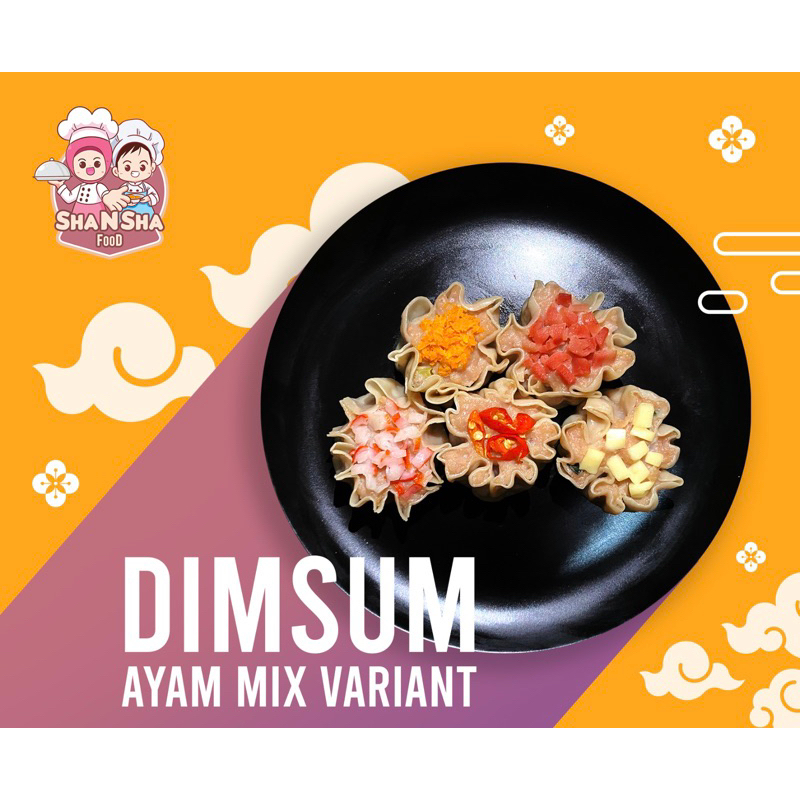 

DIMSUM - SIOMAY AYAM FROZEN 10PCS free saos bangkok