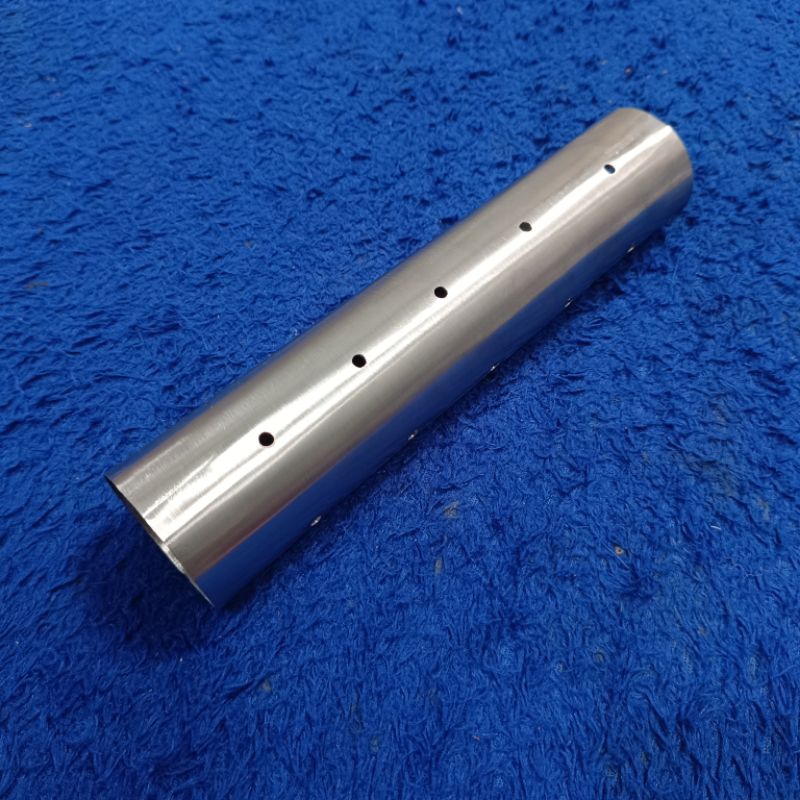saringan knalpot bor boran ngker untuk silincer inlet 50 mm panjang 25 cm