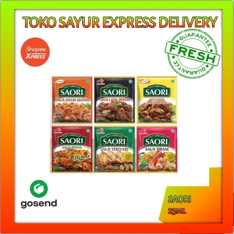 

Saori 23 ml - Sayur express delivery pasar palembang