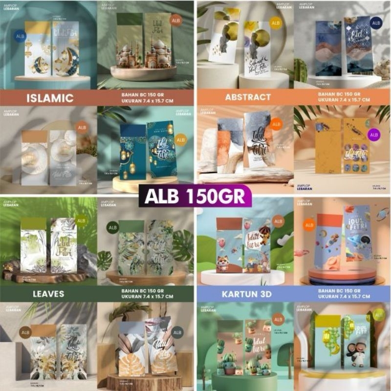 

AMPLOP LEBARAN / AMPLOP IDUL FITRI / ALB 150 GR