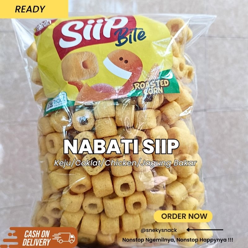 

Nabati Siip Bite 400 Gram Snack Kiloan