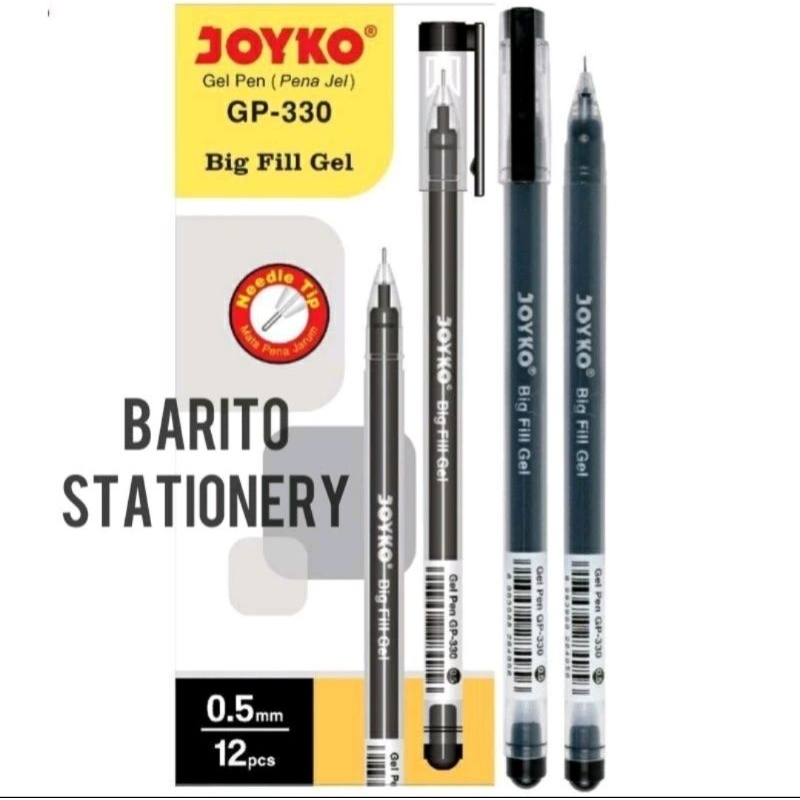 

1 PAK BOLPEN GEL JOYKO GP-330 0.5MM