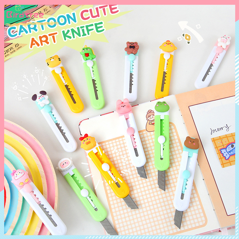 

[Readystock❤️COD]Pemotong Utilitas Kartun Mini Pemotong Kerajinan Siswa Portabel Pemotong Kertas Wallpaper