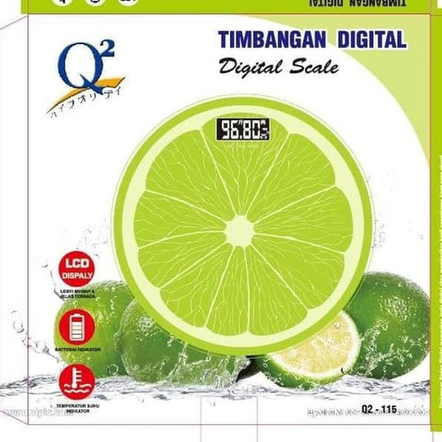 [BIYOO MART] Q2 115 TIMBANGAN BADAN DIGITAL TIMBANGAN BADAN KACA 180KG TIMBANGAN JERUK