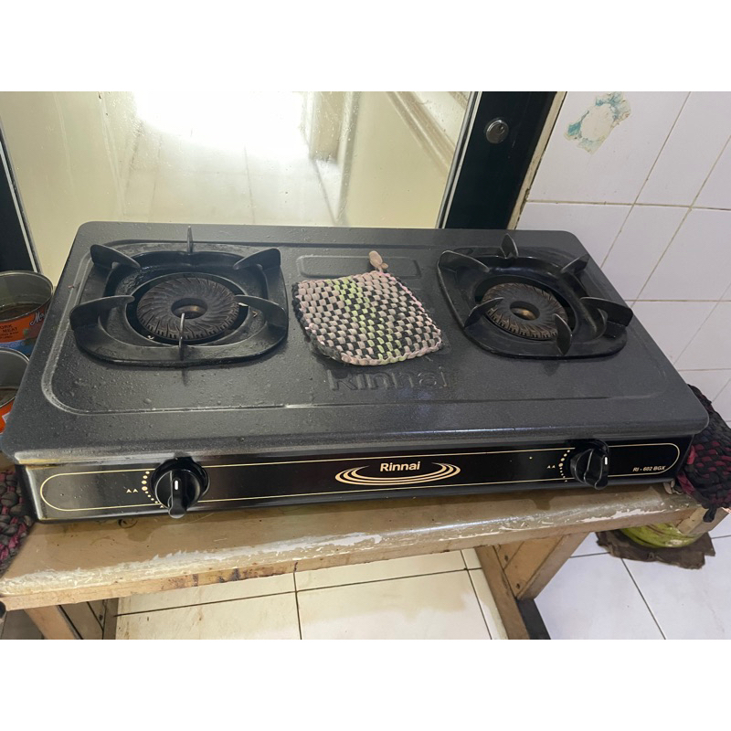 prelove kompor rinai 2 tungku