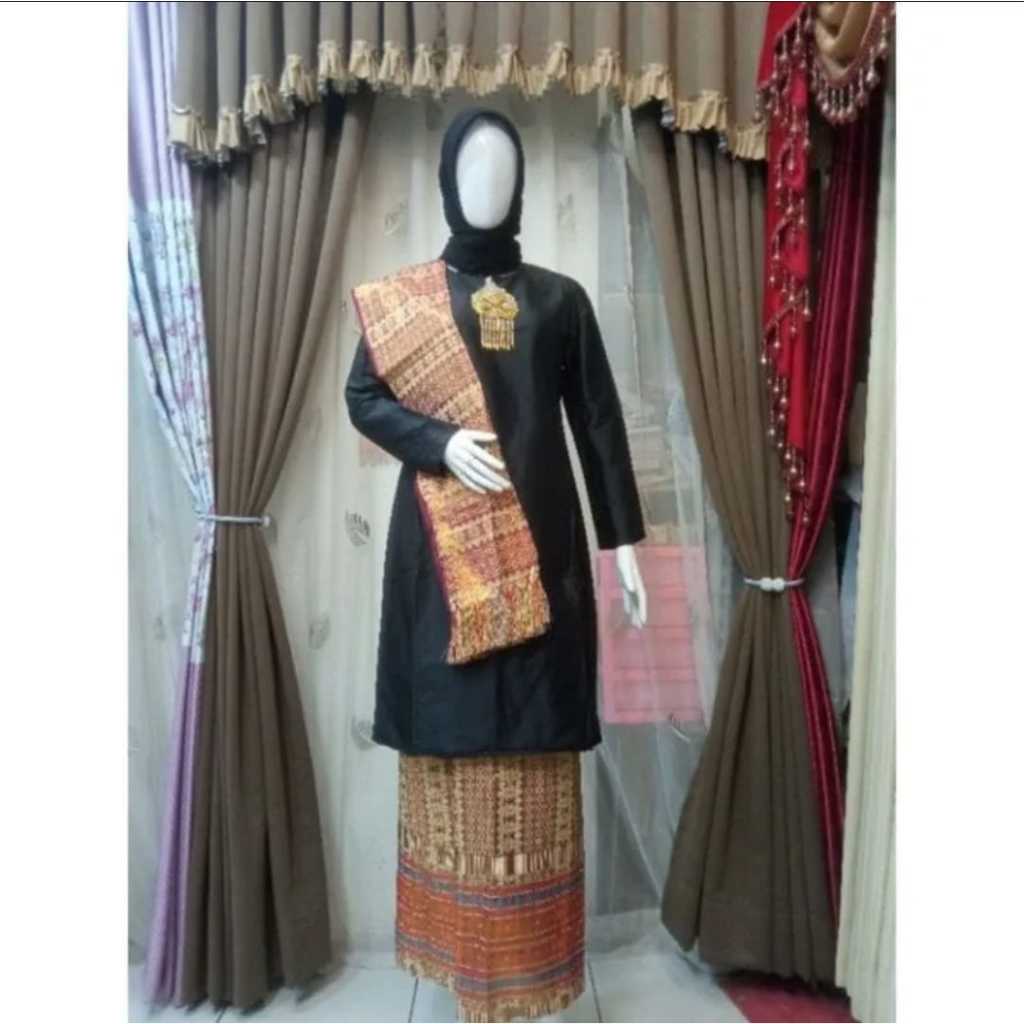 BAJU KURUNG SONGKET SELENDANG/KEBAYA KURUNG SONGKET/BAJU KURUNG SITI NURBAYA/SET KEBAYA KURUNG