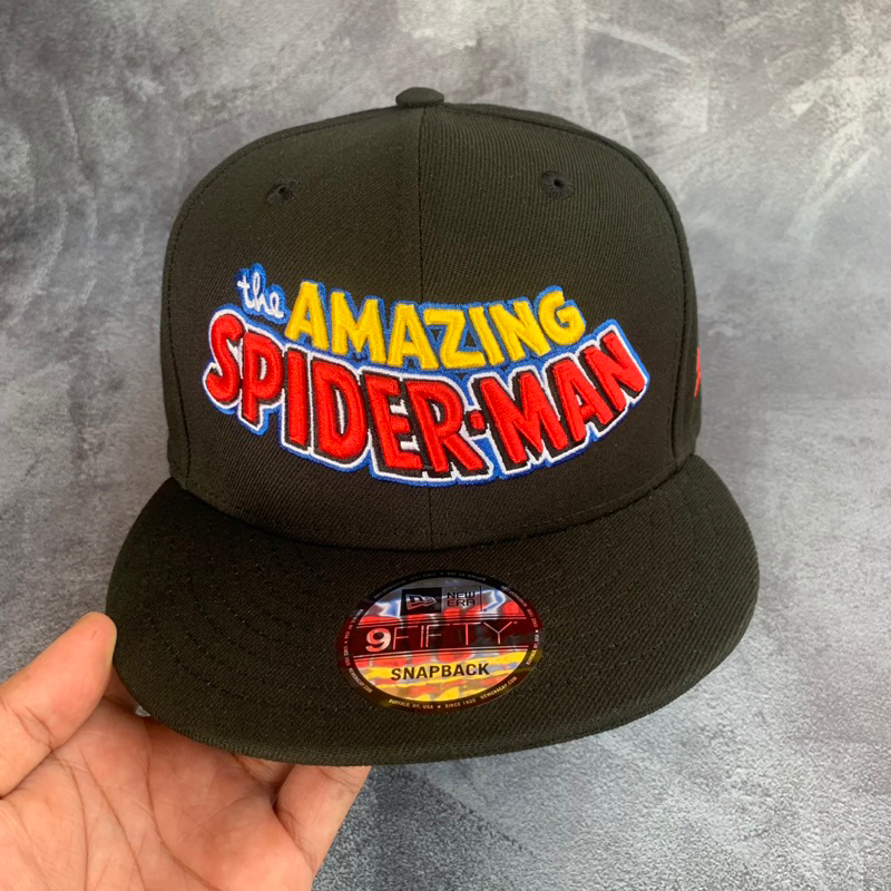 Topi New Era 9fifty Snapback x MARVEL The Amazing Spiderman