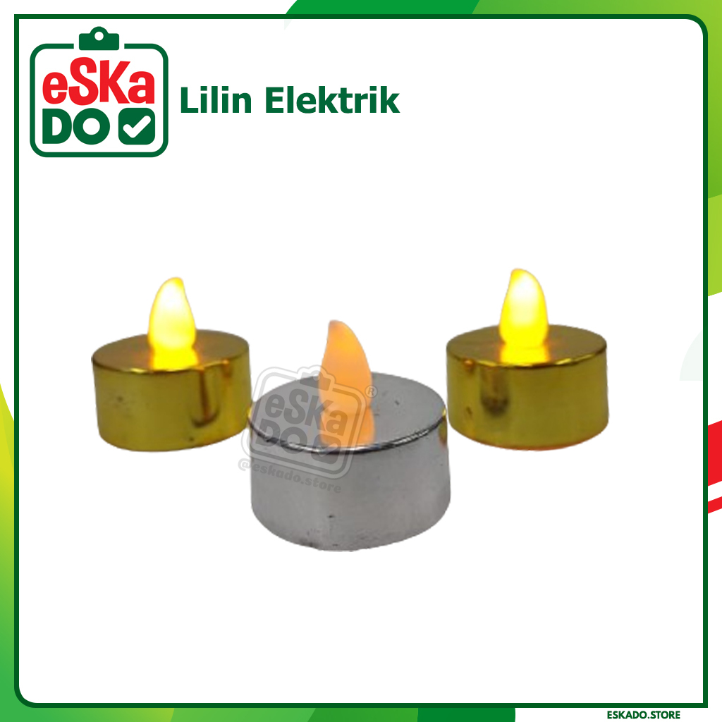 Lilin Elektrik LED Mini Voil / Lilin Lampu Mini Foil