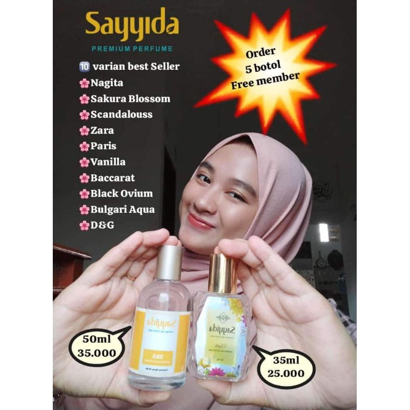 SAYYIDA FARFUM 5botol