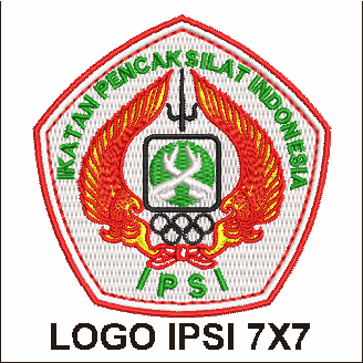 LOGO IPSI BORDIR IPSI LAMBANG IPSI