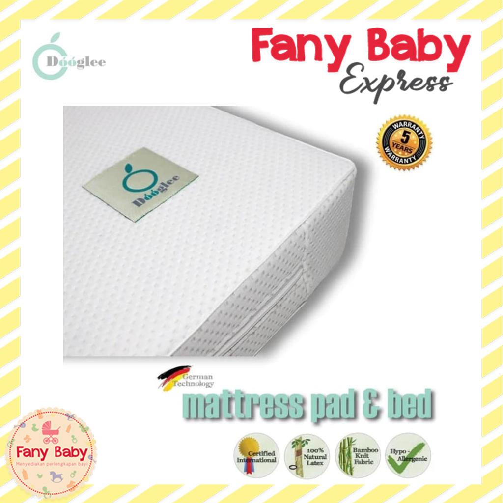 DOOGLEE MATTRESS PAD LATEX