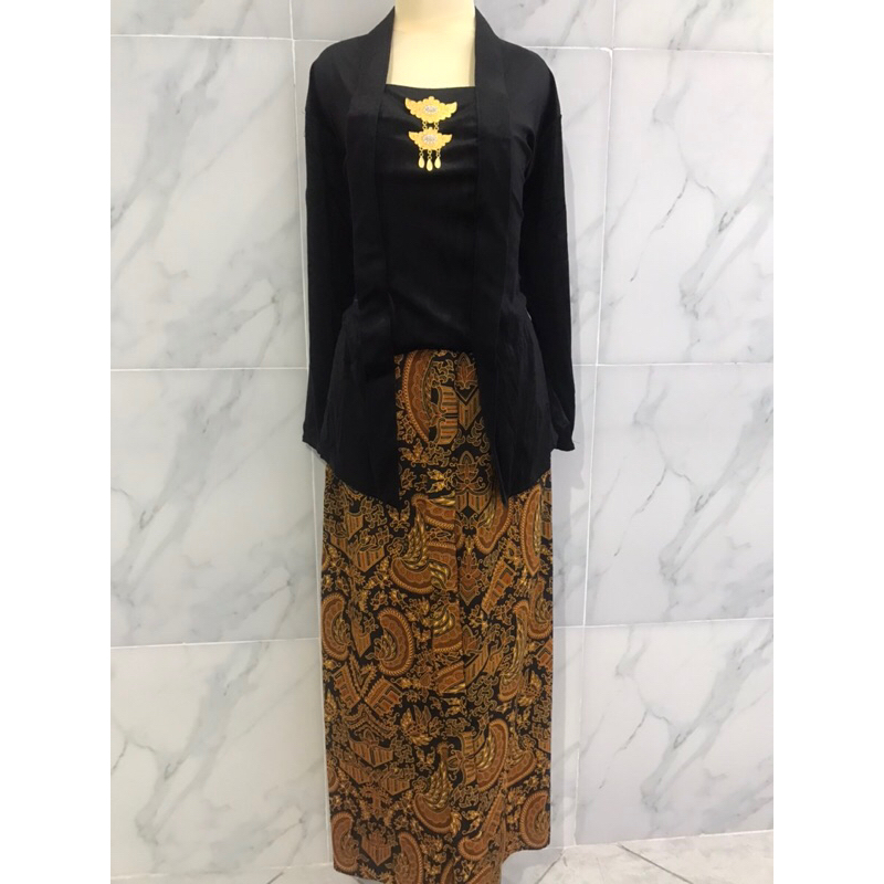 Kebaya Kutubaru Bludru Sekalian Bawahan Bonus Bros