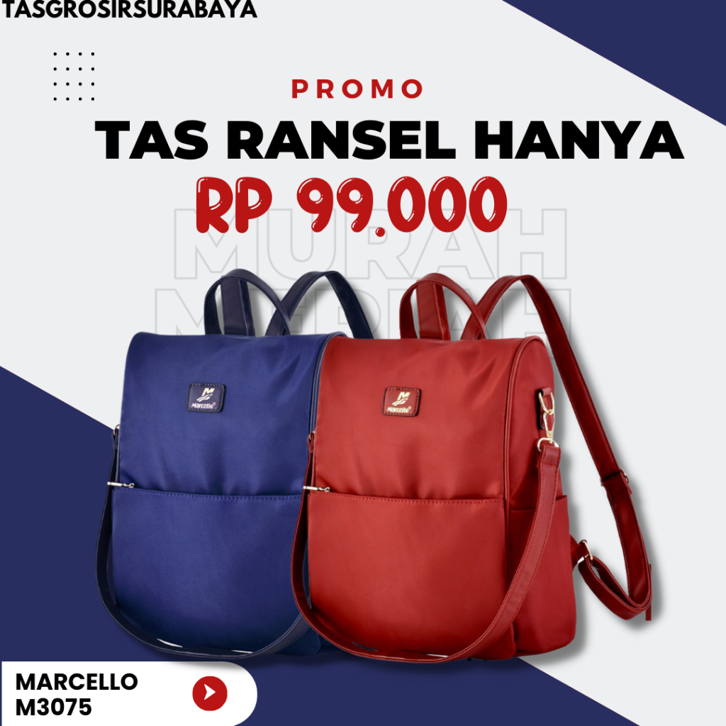 Tas Anti Maling Marcello 3075 Tas Wanita Import Tas Fashion Cewek