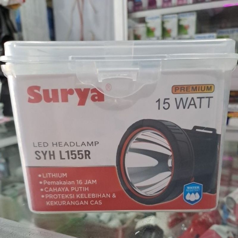 Senter Kepala Surya 15 Watt SYH 155R