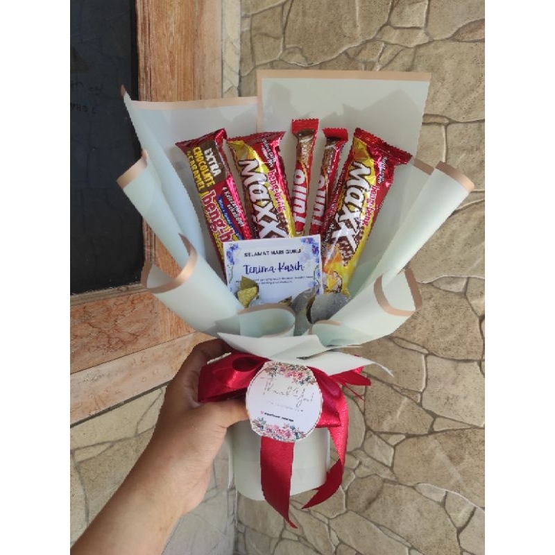 

Buket Snak Hari Ibu Hari Guru 25ribu