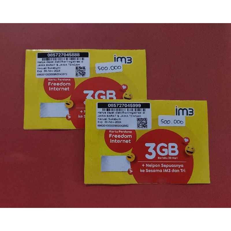 Perdana IM3 Triple Cantik