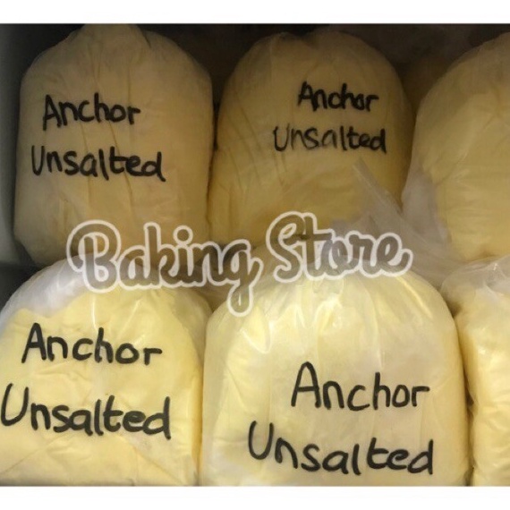 

TIPE HFH316 Anchor Pure New Zealand Unsalted Butter 1kg - Anchor Unsalted GOSEND/GRAB ONLY!