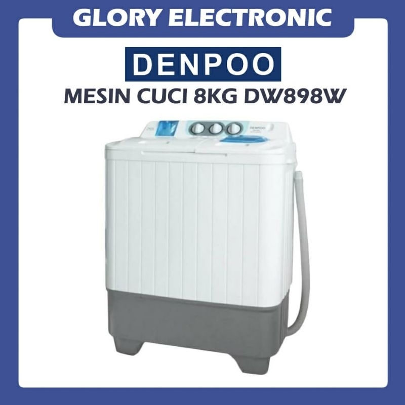 Mesin Cuci Denpoo DW-898 8KG 2 TABUNG
