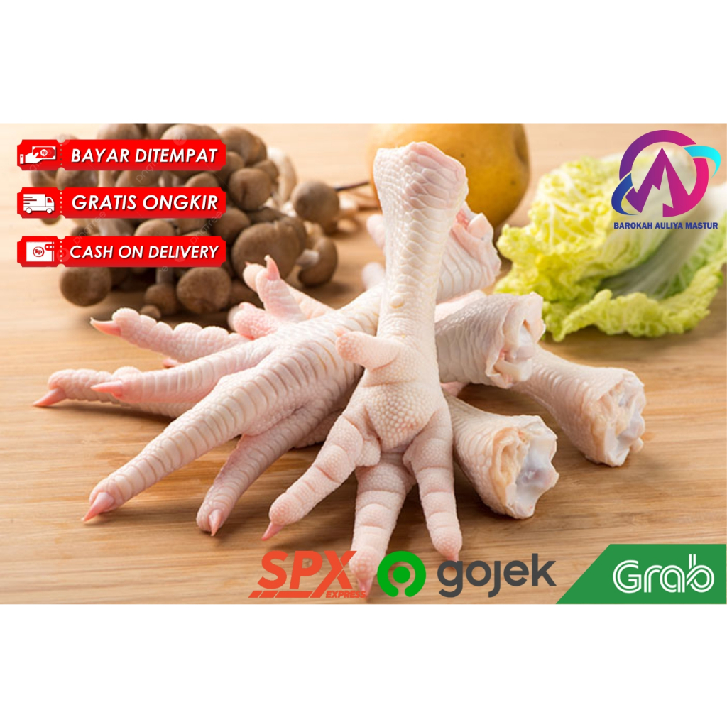 

CEKER Kaki Ayam Segar 500 Gram Kirim Instan Daging Segar BAM Pasar Online Murah Padang